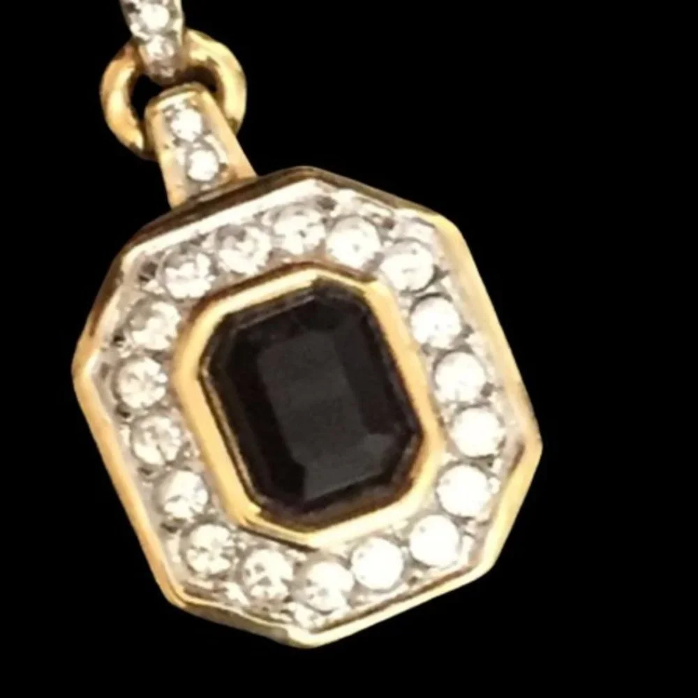 Vintage Swarovski SAL Huge Rhinestone Pendant
